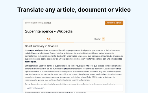 Hono Save and summarize everything  from Chrome web store to be run with OffiDocs Chromium online