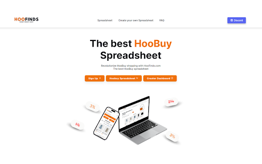 HooFinds | Hoobuy Addon  from Chrome web store to be run with OffiDocs Chromium online