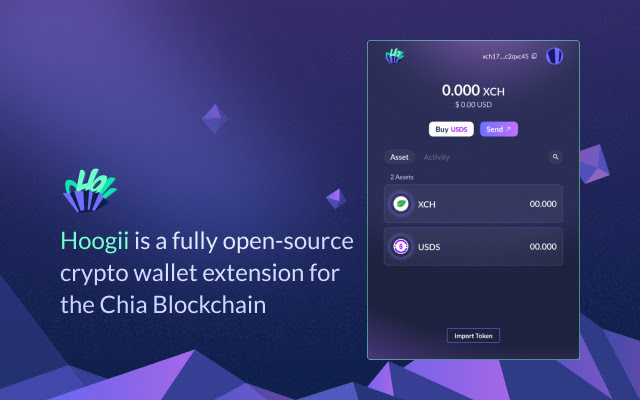 Hoogii Wallet  from Chrome web store to be run with OffiDocs Chromium online