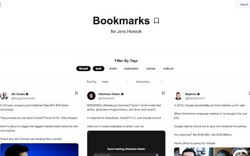Hook Hunter: X Content Research  from Chrome web store to be run with OffiDocs Chromium online