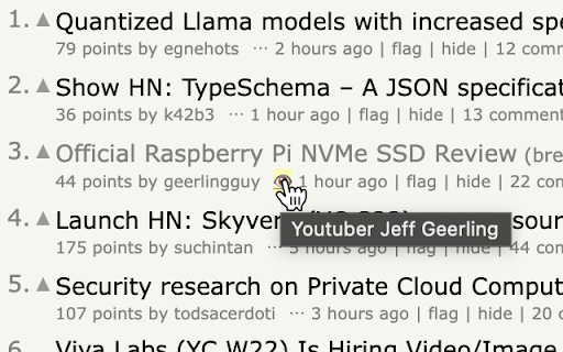 HootaNym  from Chrome web store to be run with OffiDocs Chromium online