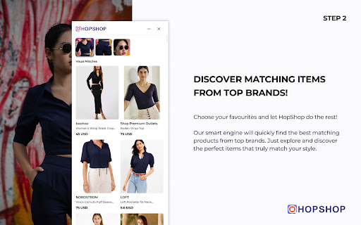 HopShop  from Chrome web store to be run with OffiDocs Chromium online