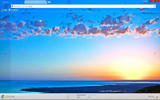 Horizon Pastel Scenic Sea Sky Sunny  from Chrome web store to be run with OffiDocs Chromium online