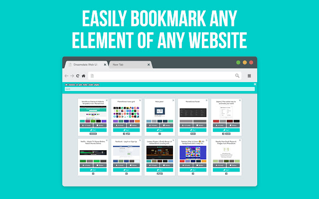 Horus Bookmarks Manager  from Chrome web store to be run with OffiDocs Chromium online