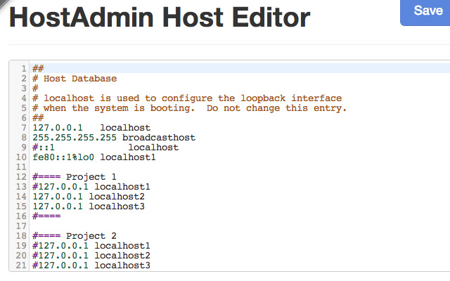 HostAdmin App  from Chrome web store to be run with OffiDocs Chromium online
