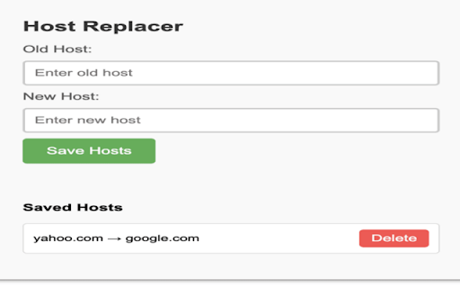 Host Replacer  from Chrome web store to be run with OffiDocs Chromium online