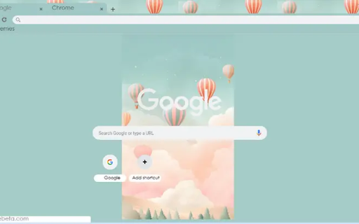 Hot air balloons  from Chrome web store to be run with OffiDocs Chromium online