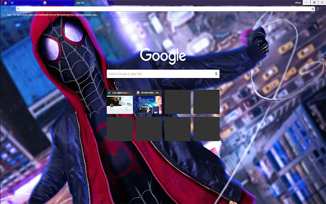 HOT COSPLAY SPIDER MAN: INTO THE SPIDER VERSE  from Chrome web store to be run with OffiDocs Chromium online