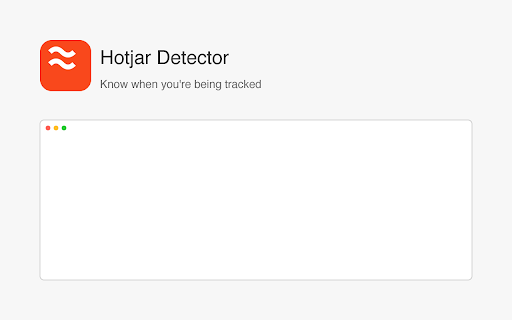 Hotjar Detector  from Chrome web store to be run with OffiDocs Chromium online