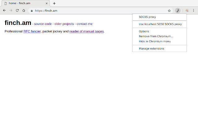 Hotplate localhost SOCKS proxy setup  from Chrome web store to be run with OffiDocs Chromium online