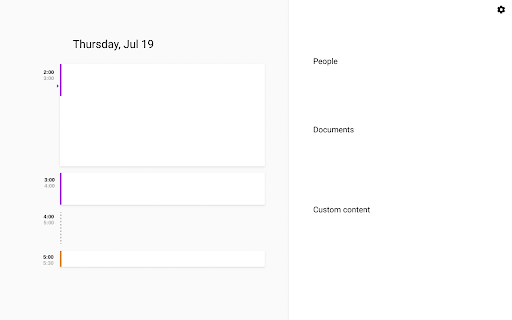 Hourglass New Tab Page  from Chrome web store to be run with OffiDocs Chromium online