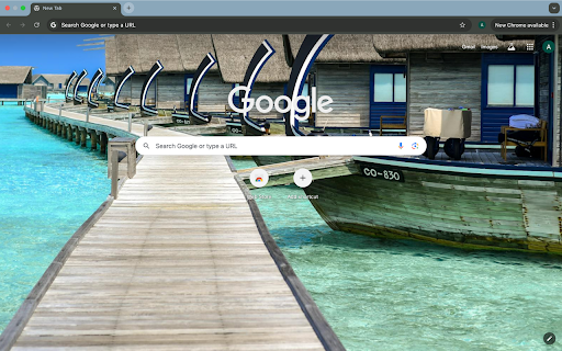 houseboat and sea  from Chrome web store to be run with OffiDocs Chromium online