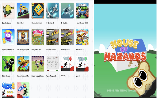 House Of Hazards  from Chrome web store to be run with OffiDocs Chromium online