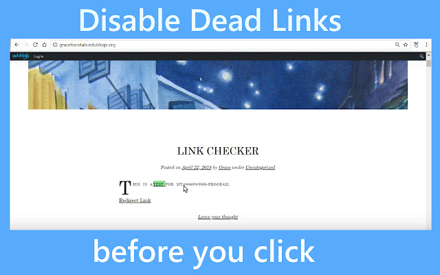 Hover Link Checker  from Chrome web store to be run with OffiDocs Chromium online