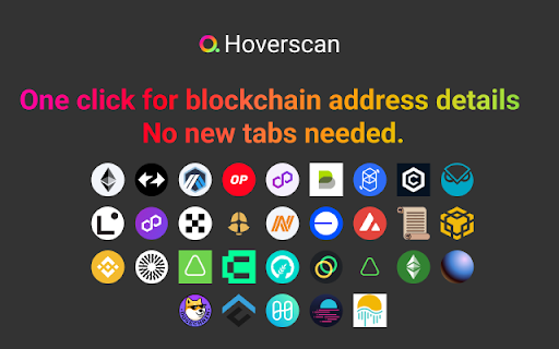 Hoverscan  from Chrome web store to be run with OffiDocs Chromium online