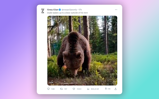 How much Tweets are worth?  from Chrome web store to be run with OffiDocs Chromium online