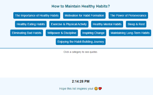 How to Maintain Healthy Habits?  from Chrome web store to be run with OffiDocs Chromium online