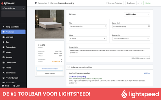 Hoysem X Lightspeed eCom Toolbar  from Chrome web store to be run with OffiDocs Chromium online