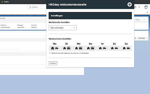 HR2day reiskostenvergoeding from Chrome web store to be run with OffiDocs Chromium online HR2day reiskostenvergoeding from Chrome web store to be run with OffiDocs Chromium online