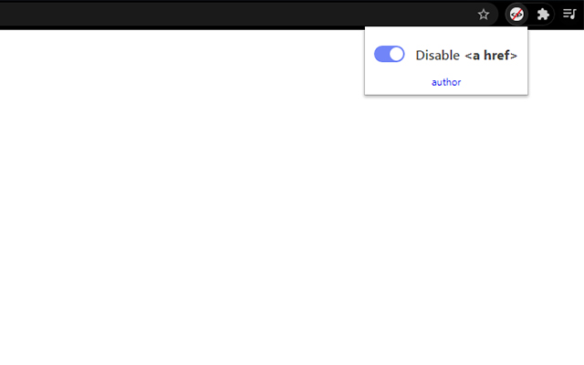 Href Disabler  from Chrome web store to be run with OffiDocs Chromium online
