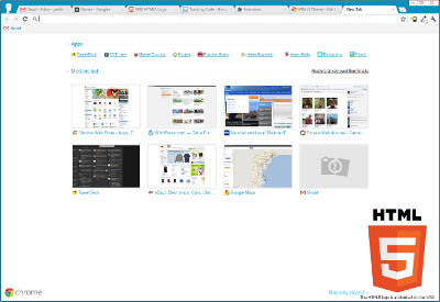 HTML5 Theme  from Chrome web store to be run with OffiDocs Chromium online
