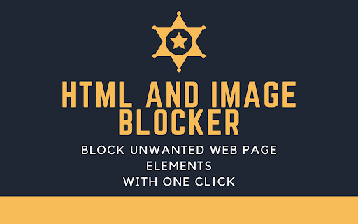 HTML and Image Blocker  from Chrome web store to be run with OffiDocs Chromium online