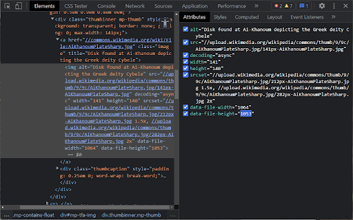 HTML Attributes Editor  from Chrome web store to be run with OffiDocs Chromium online