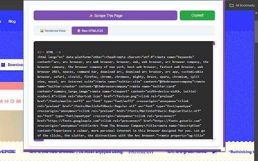 HTML CSS Viewer  from Chrome web store to be run with OffiDocs Chromium online