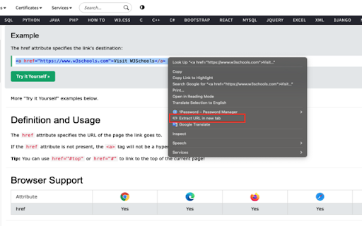 HTML Link Extractor  from Chrome web store to be run with OffiDocs Chromium online