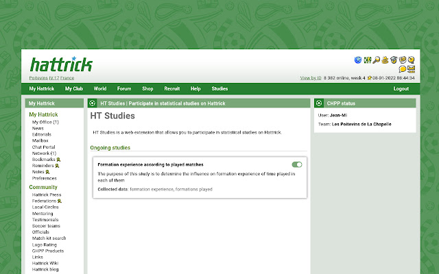 HT Studies  from Chrome web store to be run with OffiDocs Chromium online