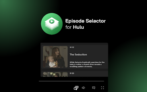 Hulu Episode Selector: Hulu episode list.  from Chrome web store to be run with OffiDocs Chromium online