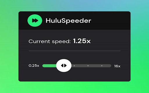 Hulu.jp用スピーダー: 再生速度を調整  from Chrome web store to be run with OffiDocs Chromium online