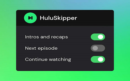 Hulu.jp の Skipper はイントロと要約をスキップします  from Chrome web store to be run with OffiDocs Chromium online