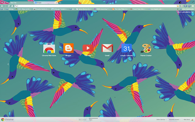 hummingbird_kaleidoscope  from Chrome web store to be run with OffiDocs Chromium online