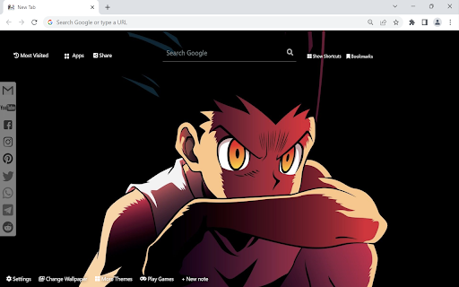 Hunter x Hunter Wallpaper  from Chrome web store to be run with OffiDocs Chromium online