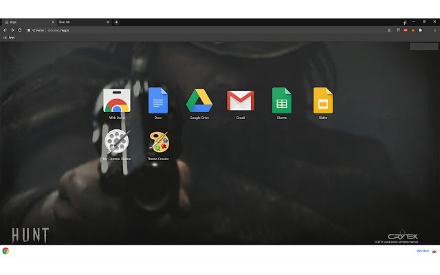 Hunt: Showdown Basic Dark Theme  from Chrome web store to be run with OffiDocs Chromium online