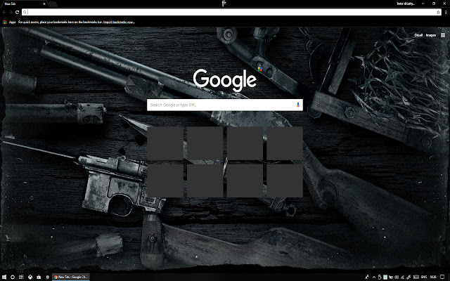 Hunt Showdown Weapons Theme 1 ze sklepu internetowego Chrome do uruchomienia z OffiDocs Chromium online