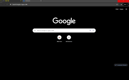 Hybrid: Severe Color Blind  Short Sighted Theme  from Chrome web store to be run with OffiDocs Chromium online