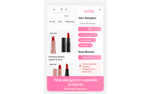 HYDE  from Chrome web store to be run with OffiDocs Chromium online
