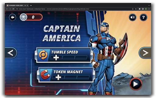 Hydra Dash Avengers HTML5 Game  from Chrome web store to be run with OffiDocs Chromium online