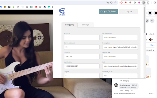 Hydra Suite  from Chrome web store to be run with OffiDocs Chromium online