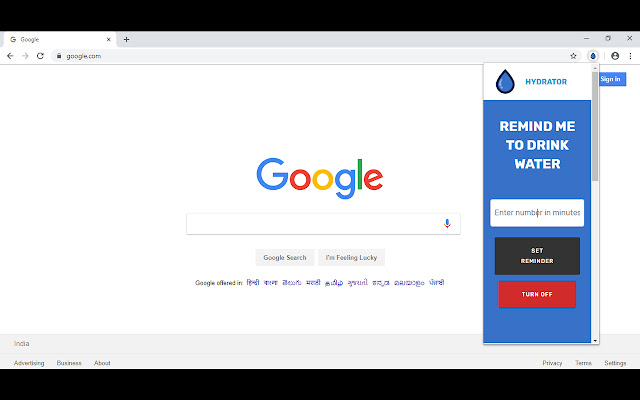 Hydrator  from Chrome web store to be run with OffiDocs Chromium online