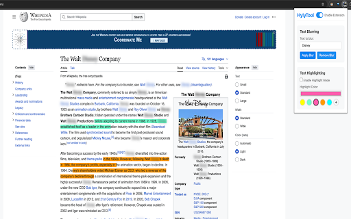 HylyTool  from Chrome web store to be run with OffiDocs Chromium online