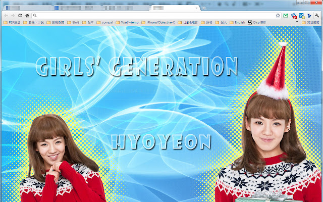 HyoYeon Theme  from Chrome web store to be run with OffiDocs Chromium online