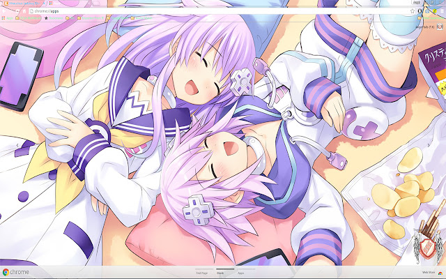 Chrome ウェブストアの Hyperdimension Neptunia 08 1600x900 を OffiDocs Chromium オンラインで実行