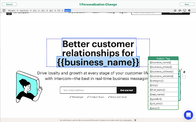 Hyperise: image  website personalization  from Chrome web store to be run with OffiDocs Chromium online