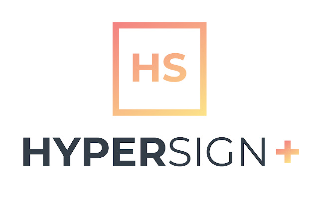Hypersign  from Chrome web store to be run with OffiDocs Chromium online