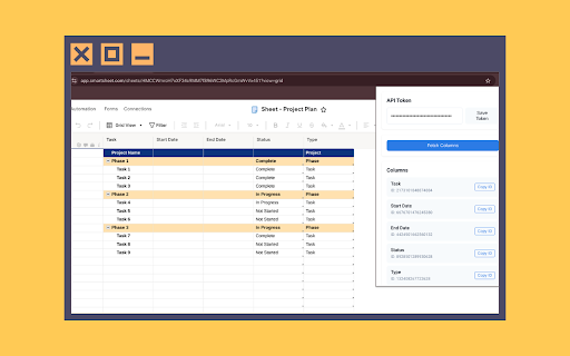 Hypesheet  from Chrome web store to be run with OffiDocs Chromium online