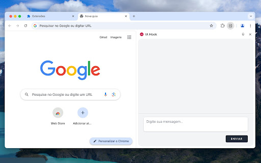 IA Hook  from Chrome web store to be run with OffiDocs Chromium online