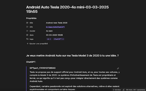 IA to Obsidian  from Chrome web store to be run with OffiDocs Chromium online
